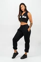 Felpa da donna Nebbia MUSCLE MOMMY Sleeveless Zip-Up Hoodie 258 black