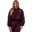Felpa da donna Nebbia STRONG BEAUTY Oversized Hoodie OWN YOUR POWER 433 dark red