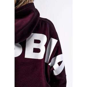 Felpa da donna Nebbia STRONG BEAUTY Oversized Hoodie OWN YOUR POWER 433 dark red