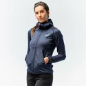 Felpa da donna Salewa  Agner Hybrid PL/DST Navy Blazer Melange