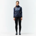 Felpa da donna Salewa  Agner Hybrid PL/DST Navy Blazer Melange