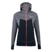 Felpa da donna Salewa  Puez hybrid polarlite hooded fleece Navy blazer melange