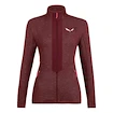Felpa da donna Salewa  Rocca 2 PL W FZ Syrah Melange 40
