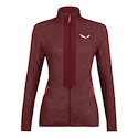 Felpa da donna Salewa  Rocca 2 PL W FZ Syrah Melange 40