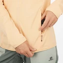 Felpa da donna Salomon  Outrack Full Zip Mid Apricot Ice