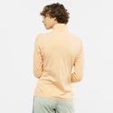 Felpa da donna Salomon  Outrack Full Zip Mid Apricot Ice