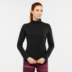 Felpa da donna Salomon  Outrack Full Zip Mid Black