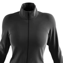 Felpa da donna Salomon  Outrack Full Zip Mid Black
