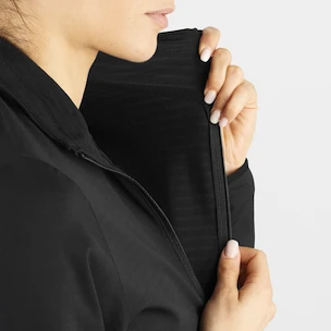 Felpa da donna Salomon  Outrack Full Zip Mid Black