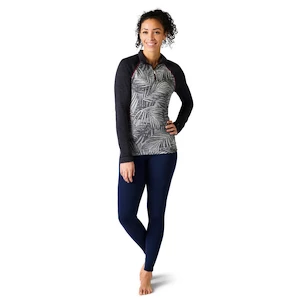 Felpa da donna Smartwool  W Merino 250 BL Pattern 1/4 ZIP Boxed