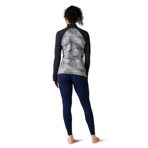 Felpa da donna Smartwool  W Merino 250 BL Pattern 1/4 ZIP Boxed