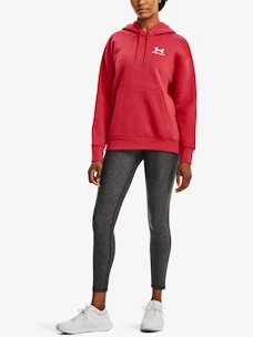 Felpa da donna Under Armour  Essential Fleece Hoodie-RED S