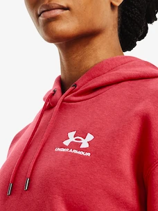 Felpa da donna Under Armour  Essential Fleece Hoodie-RED S