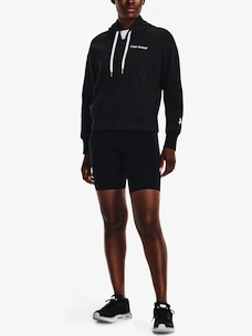 Felpa da donna Under Armour  Essential Script FZ-BLK