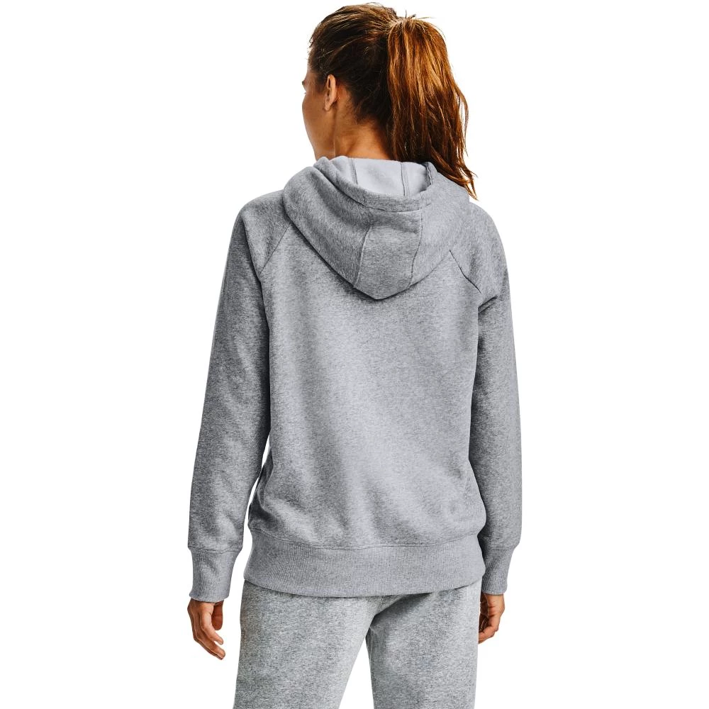Felpa da donna Under Armour  Rival Fleece Logo Hoodie grey