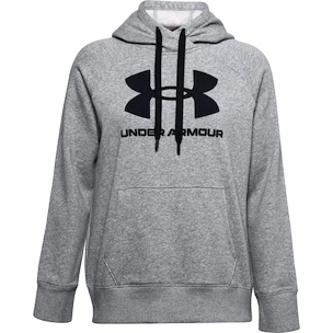 Felpa da donna Under Armour  Rival Fleece Logo Hoodie grey