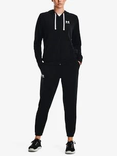 Felpa da donna Under Armour  Rival Terry FZ Hoodie-BLK
