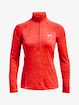 Felpa da donna Under Armour  Tech 1/2 Zip - Twist-RED XS