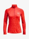 Felpa da donna Under Armour  Tech 1/2 Zip - Twist-RED XS