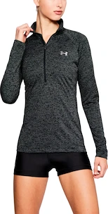 Felpa da donna Under Armour  Tech Half Zip Twist black