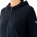 Felpa da donna UYN  Run Fit OW Hooded Full Zip Blackboard