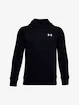 Felpa da ragazzo Under Armour  RIVAL COTTON HOODIE black S