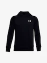 Felpa da ragazzo Under Armour  RIVAL COTTON HOODIE black S