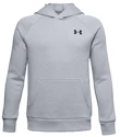 Felpa da ragazzo Under Armour  RIVAL COTTON HOODIE grey