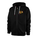 Felpa da uomo 47 Brand  NHL Chicago Blackhawks Back Check ’47 MORRIS Full Zip Hood SR