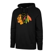 Felpa da uomo 47 Brand  NHL Chicago Blackhawks Imprint ’47 BURNSIDE Hood