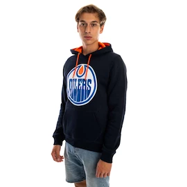 Felpa da uomo 47 Brand NHL Edmonton Oilers Core ’47 BALLPARK Pullover Hood