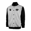Felpa da uomo 47 Brand  NHL Los Angeles Kings Core ’47 BURNSIDE Track Jacket
