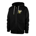 Felpa da uomo 47 Brand  NHL Pittsburgh Penguins Back Check ’47 MORRIS Full Zip Hood SR