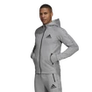 Felpa da uomo adidas Aeroready Designed 2 Move Sport Motion Logo Medium Grey Heather