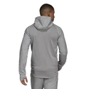 Felpa da uomo adidas Aeroready Designed 2 Move Sport Motion Logo Medium Grey Heather