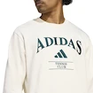 Felpa da uomo adidas  Heritage Graphic Crew Sweatshirt Chalk White / Aurora Ivy