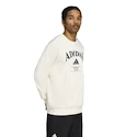 Felpa da uomo adidas  Heritage Graphic Crew Sweatshirt Chalk White / Aurora Ivy