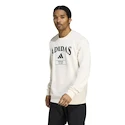 Felpa da uomo adidas  Heritage Graphic Crew Sweatshirt Chalk White / Aurora Ivy