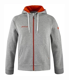 Felpa da uomo Babolat Exercise Hood Jacket Men High Rise Hthr