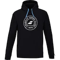Felpa da uomo Babolat  Exercise Hood Sweat Men Black L