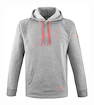 Felpa da uomo Babolat  Strike Hood Sweat High Rise Hthr L