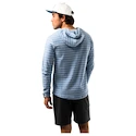 Felpa da uomo Bauer  LTWHT Stripe Hoodie Blue Horizon