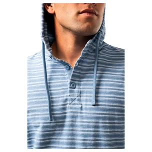 Felpa da uomo Bauer  LTWHT Stripe Hoodie Blue Horizon