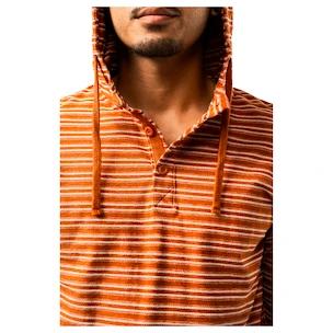 Felpa da uomo Bauer  LTWHT Stripe Hoodie Brick
