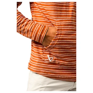 Felpa da uomo Bauer  LTWHT Stripe Hoodie Brick