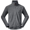 Felpa da uomo Bergans  Hareid Fleece Grey