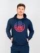 Felpa da uomo BIDI BADU  Colortwist Hoody Dark/Blue