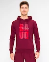 Felpa da uomo BIDI BADU  Protected Leafs Chill Hoody Bordeaux