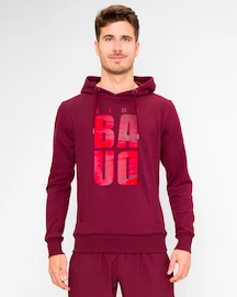 Felpa da uomo BIDI BADU Protected Leafs Chill Hoody Bordeaux