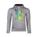 Felpa da uomo BIDI BADU  Yohance Lifestyle Hoody Light Grey